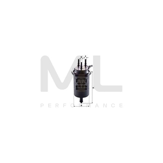 MANN-FILTER WK 939/4 Fuel filter In-Line Filter | ML Performance Car Parts