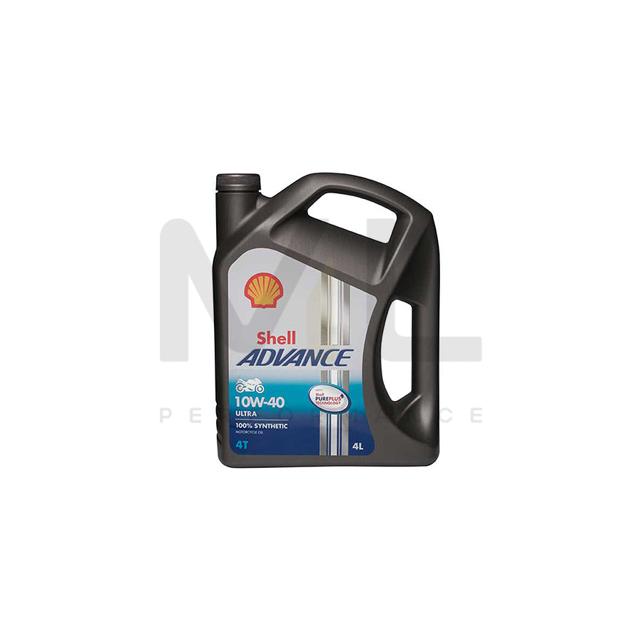 Shell Advance 4T 15W-50 Ultra FS Motorcycle 4 Stroke - 1Ltr Engine