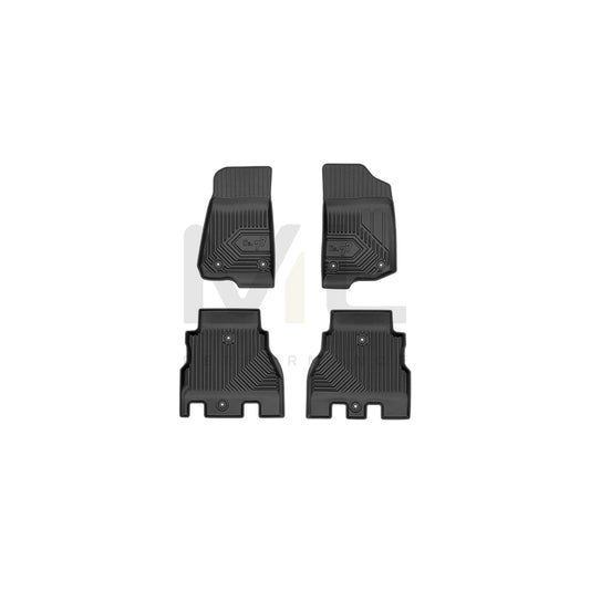 FROGUM Tailored, No.77 77409866 Floor mat set Elastomer, Front and Rear, Quantity: 4, Black | ML Performance Car Parts