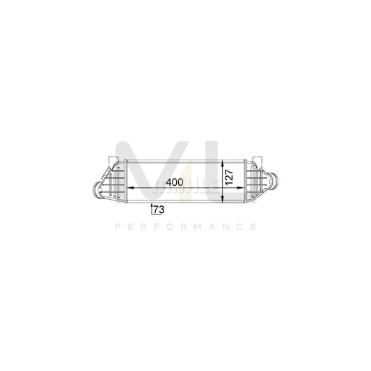 MAHLE ORIGINAL CI 204 000S Intercooler for FORD TRANSIT | ML Performance Car Parts
