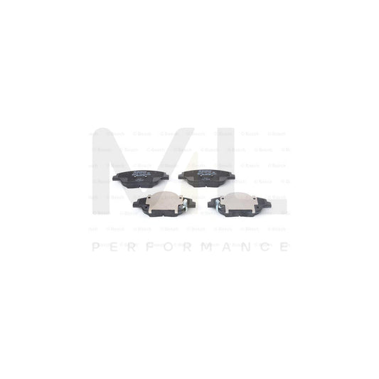 Bosch 0986494755 Brake Pad Set With Acoustic Wear Warning, With Anti-Squeak Plate BP1929 | ML Performance Car Parts