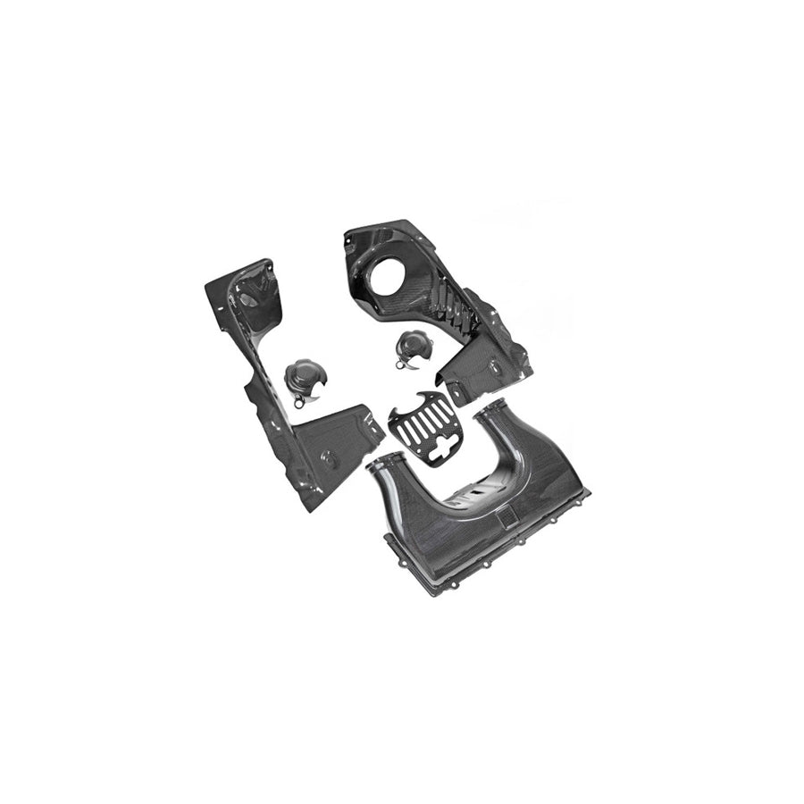 Carbon Fiber 6 Piece Engine Bay Set - Ferrari 458 Spider  | ML Performance UK