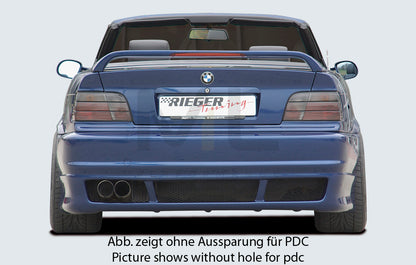 Rieger 00049036 BMW 3 Series E36 Rear Bumper 2 | ML Performance UK Car Parts