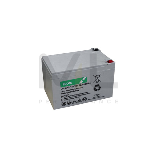 Lucas LSLA12-12 Mobility Battery 12V 12Ah | Car Batteries UK | ML Performance Car Parts
