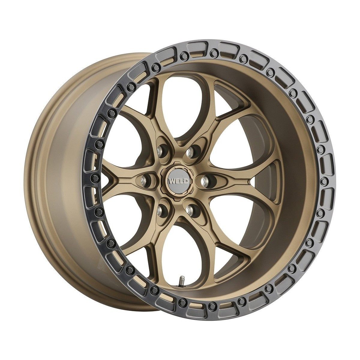 Weld W10600089475 Ledge 6 W106 Wheel 20x10 6x135 ET-18 BS4.75 Satin Bronze - Satin Black