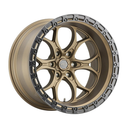 Weld W10600089475 Ledge 6 W106 Wheel 20x10 6x135 ET-18 BS4.75 Satin Bronze - Satin Black