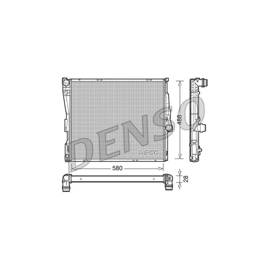 Denso DRM05090 Drm05090 Engine Radiator For Bmw X3 (E83) | ML Performance UK