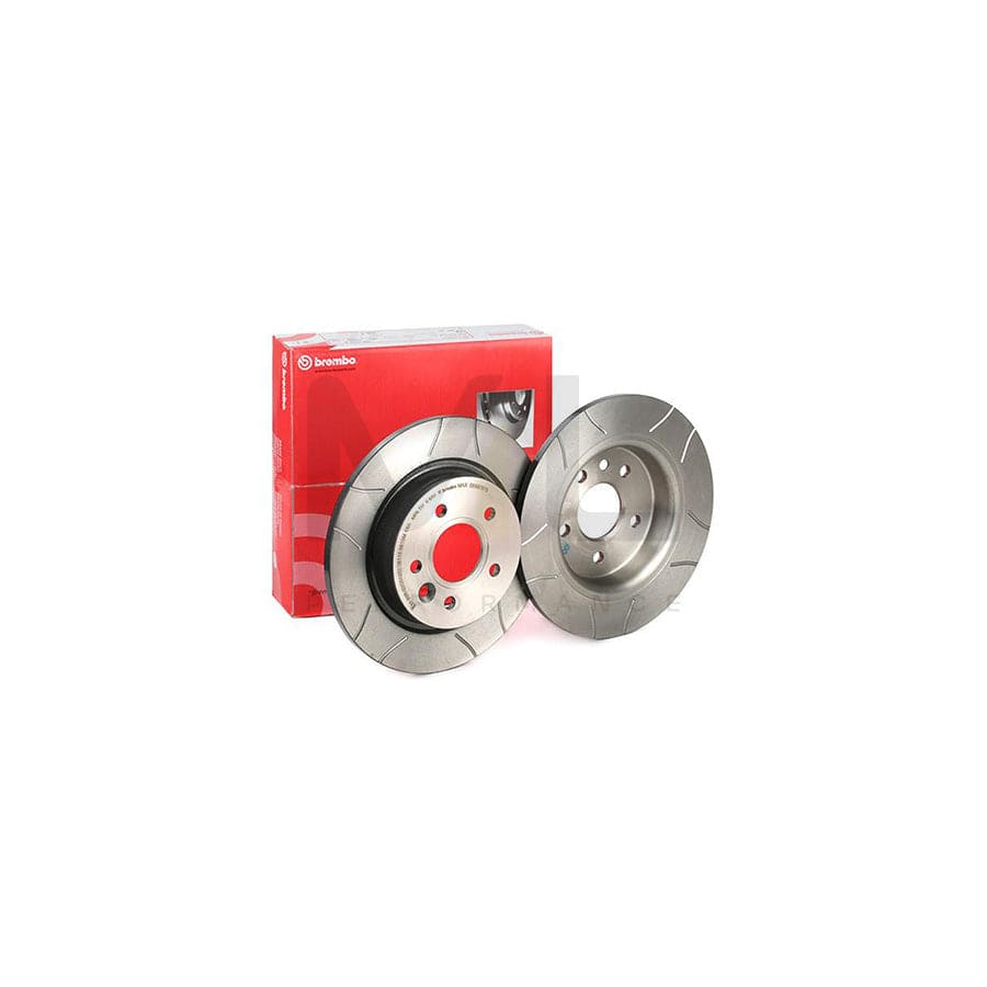 BREMBO 08.9975.75 Brake Disc Slotted, Solid, Coated | ML Performance Car Parts