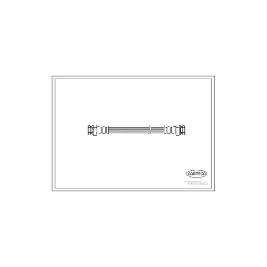 Corteco 19025983 Brake Hose | ML Performance UK