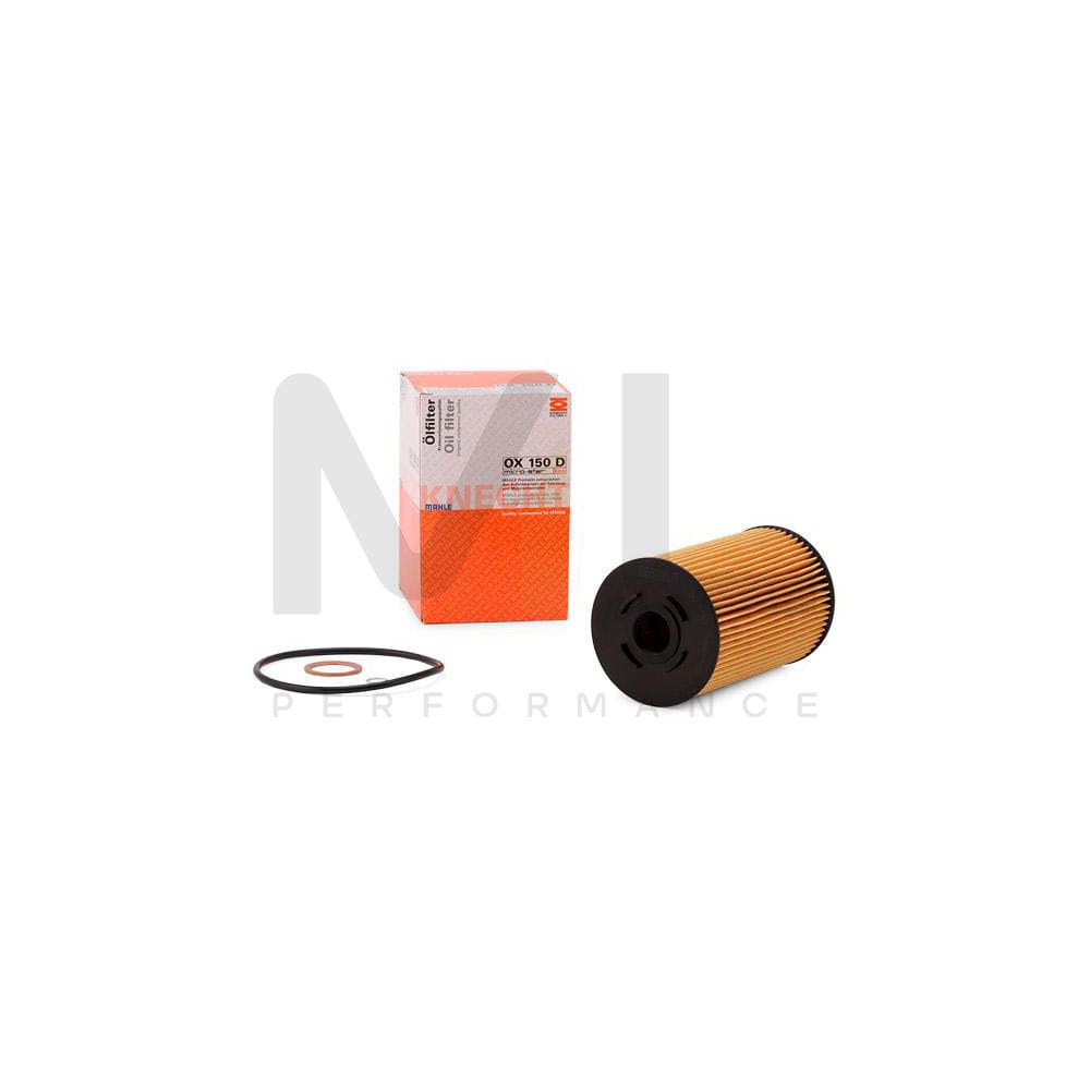 MAHLE ORIGINAL OX 150D Oil Filter Filter Insert | ML Performance Car Parts