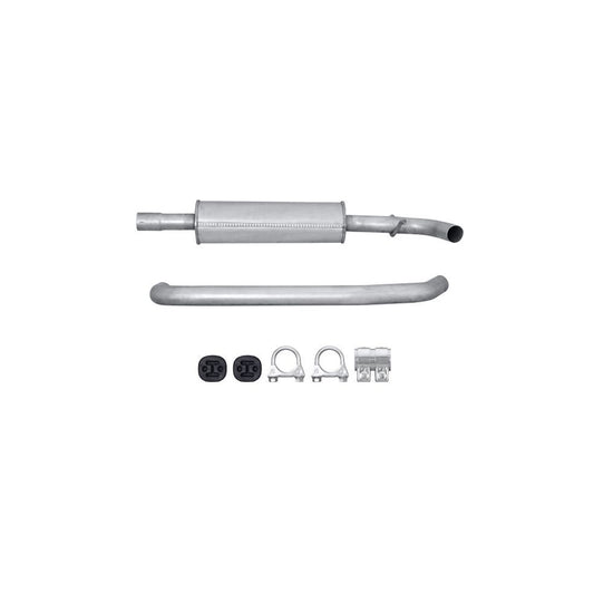 Hella 8LB 366 022-951 Front Silencer For VW Touran I (1T1, 1T2)