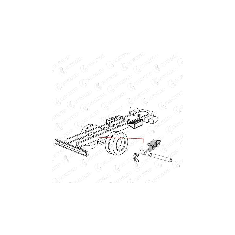 Covind Xf0/518 Holder, Mudguard | ML Performance UK