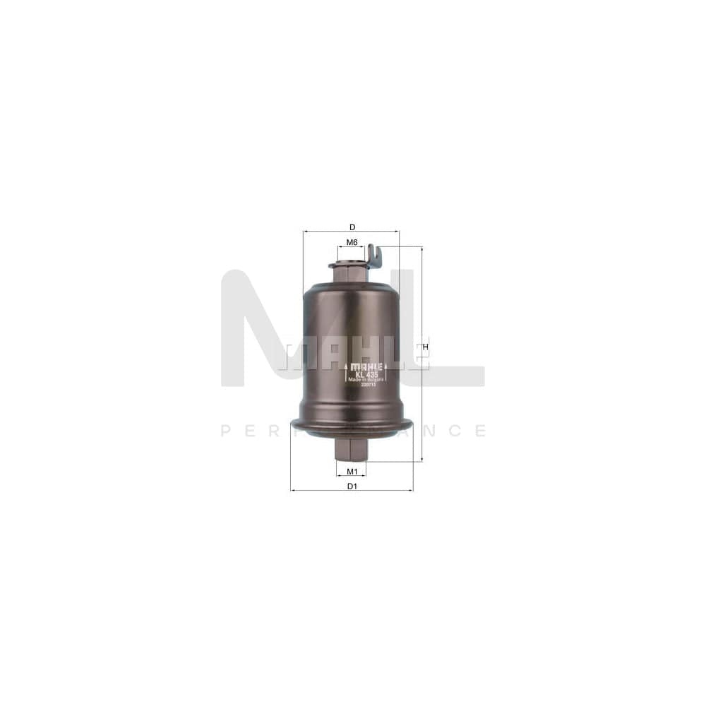 MAHLE ORIGINAL KL 435 Fuel filter In-Line Filter | ML Performance Car Parts