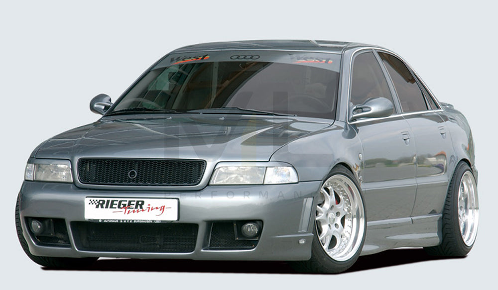 Rieger 00055028 Audi B5 A4 Front Bumper - RS4-Look 4 | ML Performance UK Car Parts