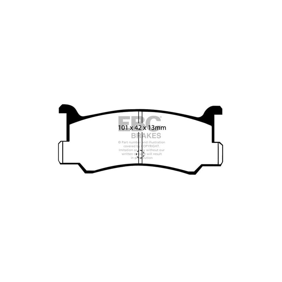 EBC PDKR541 Mazda 323 Ultimax Rear Brake Pad & Plain Disc Kit - Akebono Caliper 2 | ML Performance UK Car Parts
