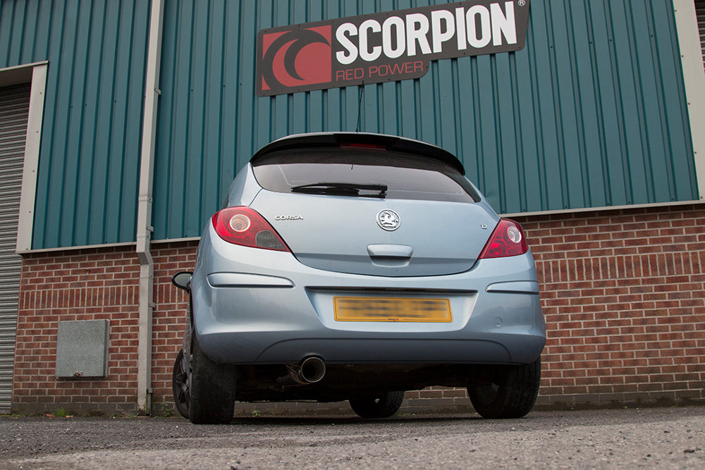 Scorpion SVXS061 Vauxhall Corsa D Non-Resonated Cat-Back System  | ML Performance UK UK
