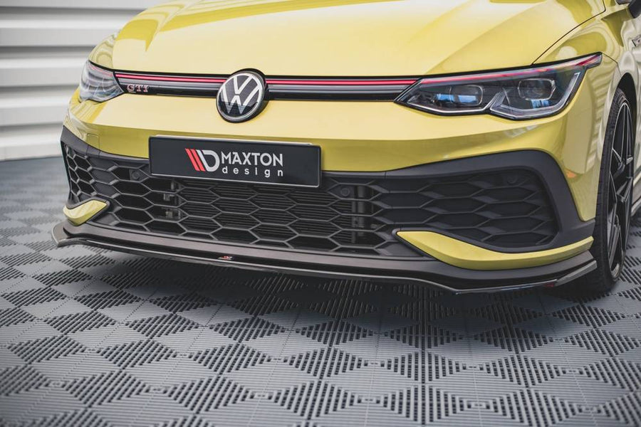 Maxton Design Volkswagen Golf GTI Clubsport MK8 Front Splitter V.3