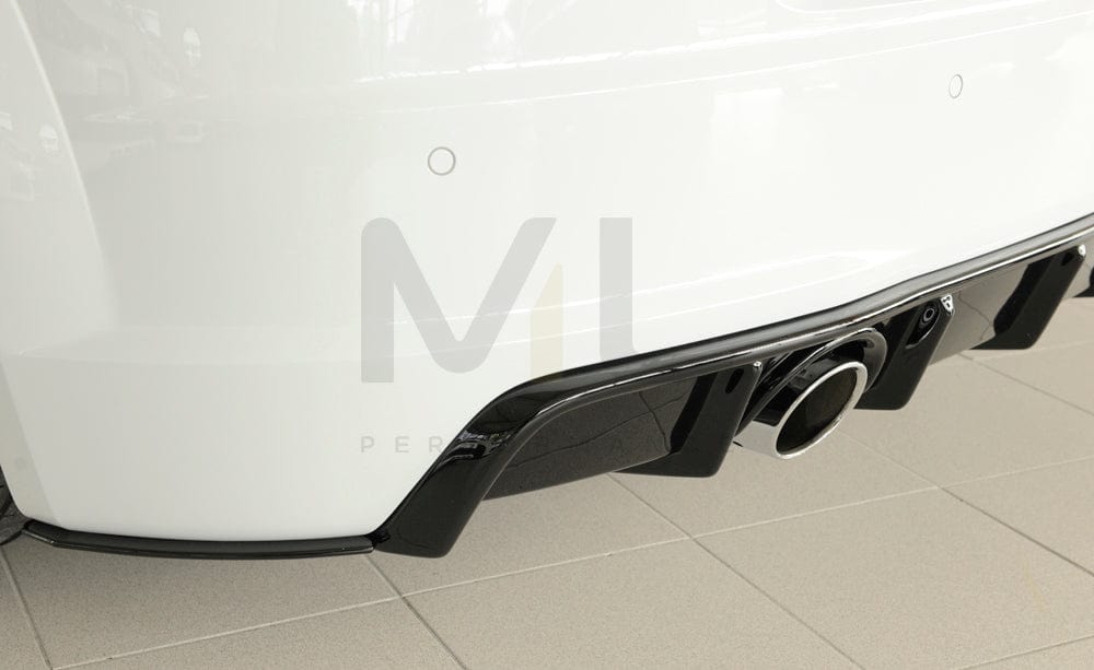 Rieger 00055177 Audi 8J-FV 8S Rear Side Splitter (TT & TTS) 8 | ML Performance UK Car Parts