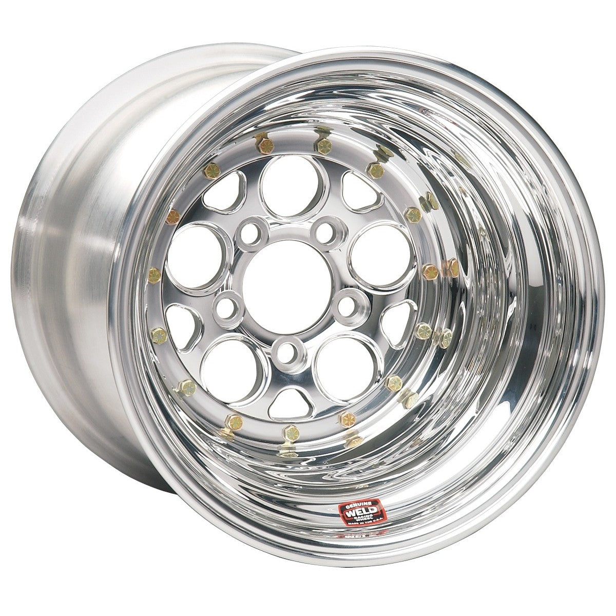 Weld 86P-514278 Magnum Wheel 15x14 5x4.75 ET-89 BS4 Polished Center - Polished Shell