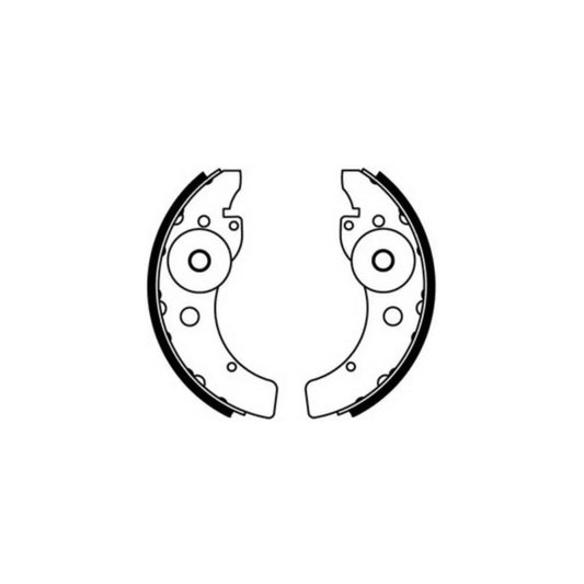 ABE C00100ABE Brake Shoe Set