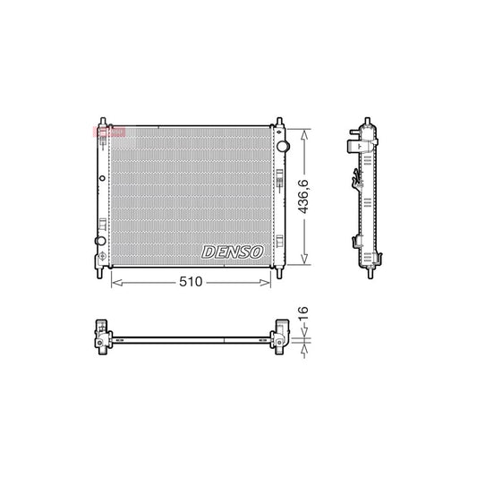 Denso DRM46078 Drm46078 Engine Radiator | ML Performance UK