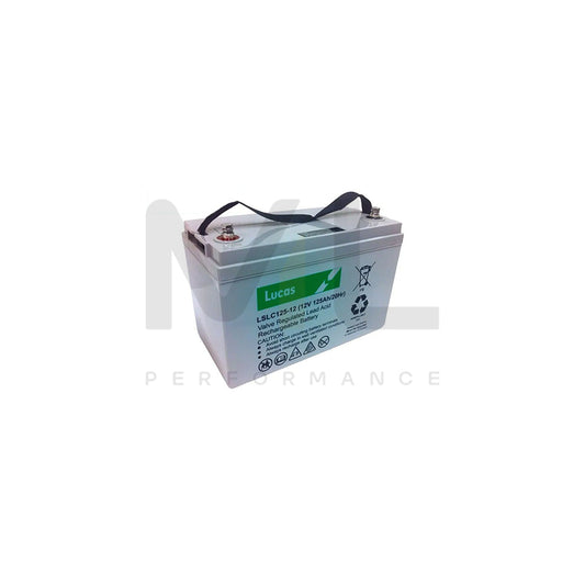 LSLC125-12 Lucas AGM SLA Cyclic Battery 125Ah | Car Batteries UK | ML Performance Car Parts