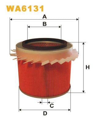 WIX Filters WA6131 Air Filter