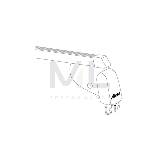 ATERA SIGNO 044339 Roof bars for BMW 5 Saloon (G30, F90) for cars without rails, 122 cm, 100 kg, Steel | ML Performance Car Parts