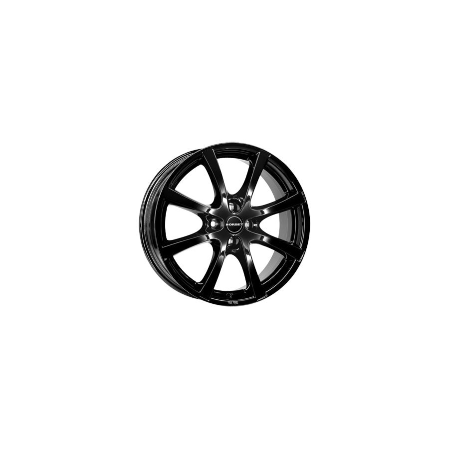 Borbet LV4 5.5x14 ET43 LV4 55443108463,4BG Glossy Black Wheel | ML Performance UK Car Parts