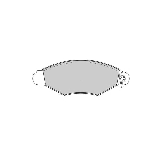 Ferodo Premier Fdb1458 Brake Pad Set For Toyota Corolla Not Prepared For Wear Indicator | ML Performance Car Parts