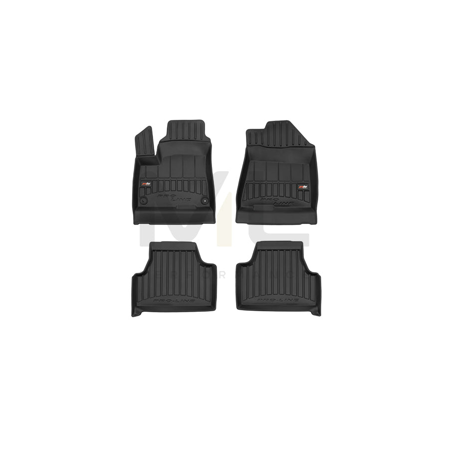 FROGUM Tailored, ProLine 3D425781 Floor mat set for KIA Soul III (SK3) Elastomer, Front and Rear, Quantity: 4, Black | ML Performance Car Parts