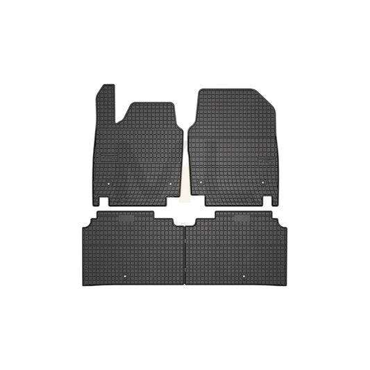 FROGUM Tailored, Basic 412156 Floor mat set Elastomer, Front and Rear, Quantity: 4, Black | ML Performance Car Parts