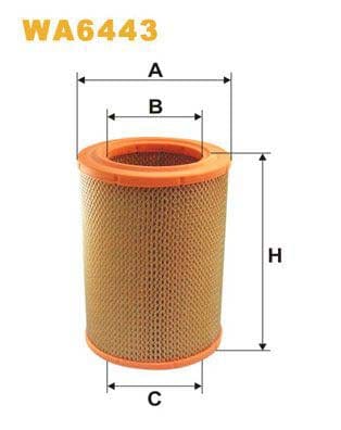 WIX Filters WA6443 Air Filter