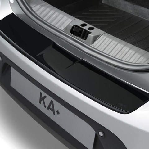 GENUINE FORD 2120821 KA+ CLIMAIR®* REAR BUMPER PROTECTOR CONTOURED, GLOSS BLACK | ML Performance UK