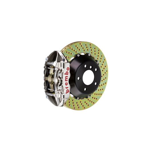Brembo 2P1.8047AR BMW Rear GT-R 4-Pistons Drilled 2-piece Big Brake Kit 345x28mm (Inc. 328I, 428I) | ML Performance UK Car Parts