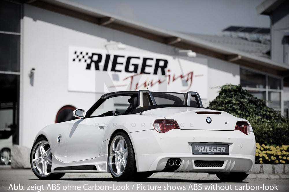 Rieger 00099856 BMW Z4 E85 Rear Diffuser 8 | ML Performance UK Car Parts