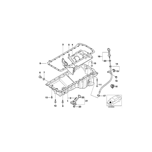 Genuine BMW 11432248844 E39 Guide Tube (Inc. 525d & 530d) | ML Performance UK Car Parts