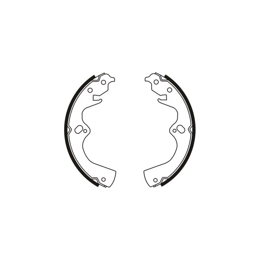 ABE C00309ABE Brake Shoe Set