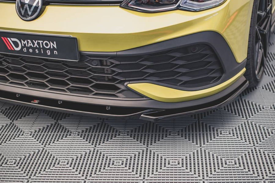 Maxton Design VW-GO-8-GTI-CS-FD2T Front Splitter V.2 Volkswagen Golf GTI  Clubsport MK8 – ML Performance