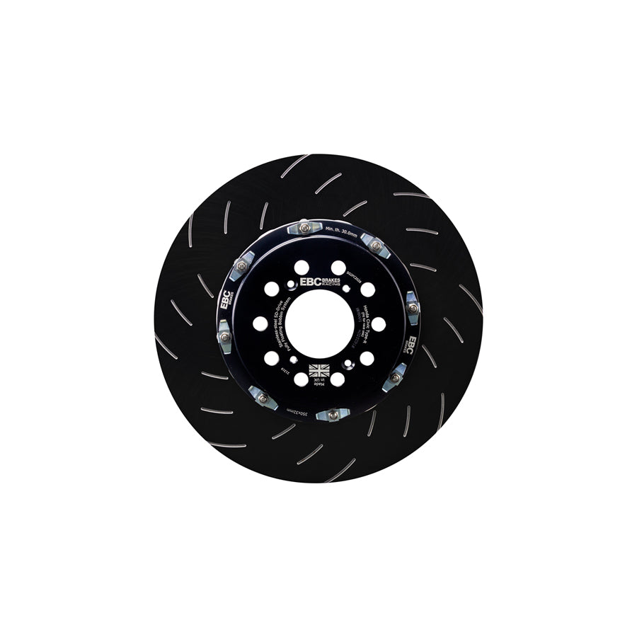 EBC SG2FC2028 Honda Civic Racing 2 Piece Floating SG Grooved Discs Front (Complete Assembly) - ATE Caliper 2 | ML Performance UK Car Parts