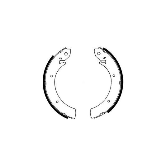 ABE C00502ABE Brake Shoe Set