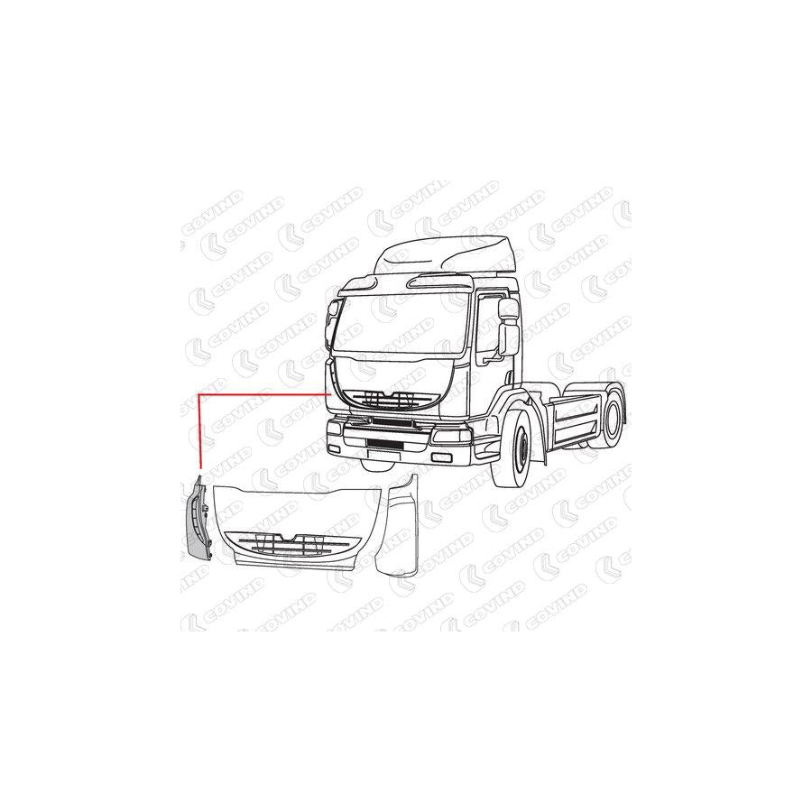 Covind Mdl/160 Wind Deflector | ML Performance UK