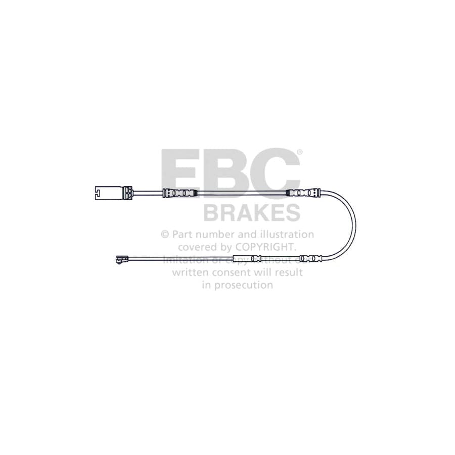 EBC EFA131 BMW E84 Front Wear Leads - ATE Caliper 1 | ML Performance UK Car Parts