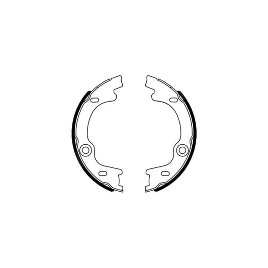 ABE C00333ABE Handbrake Shoes For Kia Carens Iii (Un)