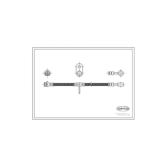 Corteco 19032230 Brake Hose | ML Performance UK