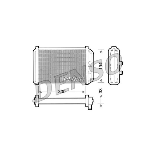 Denso DRR09033 Drr09033 Heater Matrix For Fiat Ducato | ML Performance UK