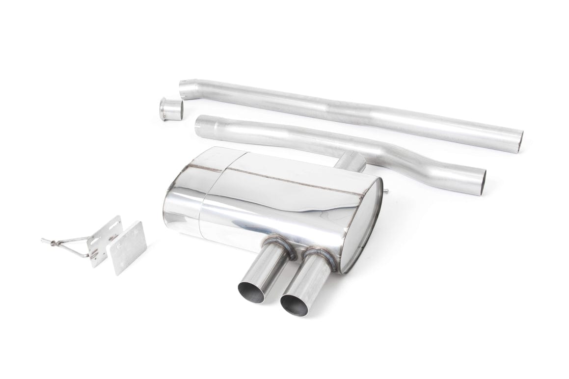MillTek SSXM457 Mini F56 Cooper S GPF Bypass - Non-Resonated with Titanium GT-90 Trims