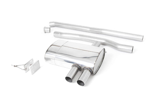 MillTek SSXM457 Mini F56 Cooper S GPF Bypass - Non-Resonated with Titanium GT-90 Trims