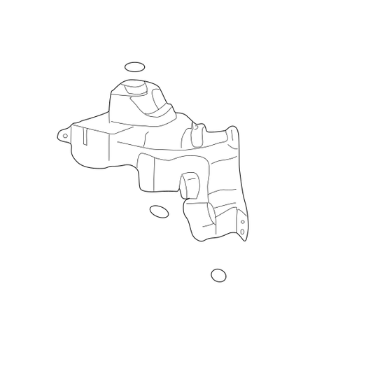 Genuine Lexus 85315-24100 SC 430 Windshield Washer Bottle