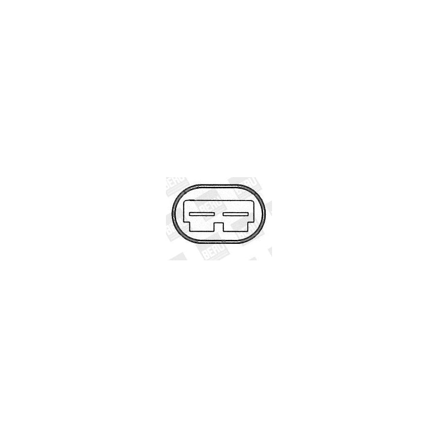 Beru LE714 Fan, Radiator For Renault Clio